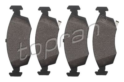 Bremžu uzliku kompl., Disku bremzes TOPRAN 601 570