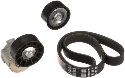 Ķīļrievu siksnu komplekts GATES K027PK1078
