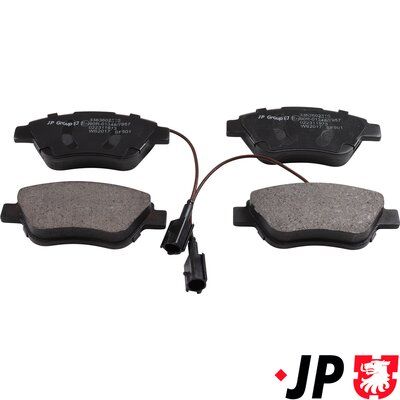 Комплект тормозных колодок, дисковый тормоз JP GROUP 3363602310