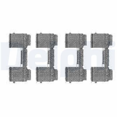 Piederumu komplekts, Disku bremžu uzlikas DELPHI LX0477