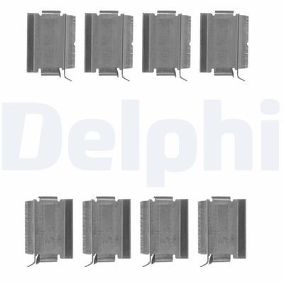 Piederumu komplekts, Disku bremžu uzlikas DELPHI LX0649