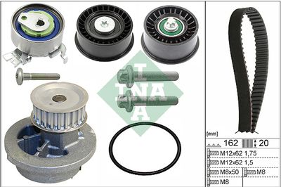 Водяной насос + комплект зубчатого ремня Schaeffler INA 530 0441 32