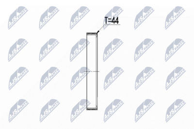 Зубчатый диск импульсного датчика, противобл. устр. NTY NZA-VV-003