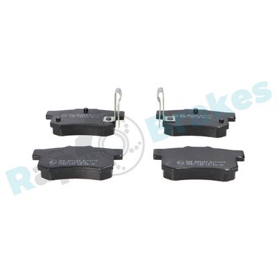 Bremžu uzliku kompl., Disku bremzes RAP BRAKES R-P1000