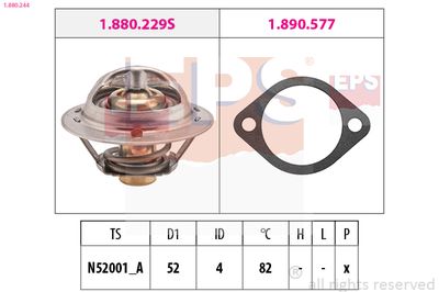 Termostats, Dzesēšanas šķidrums EPS 1.880.244