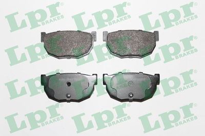 Комплект тормозных колодок, дисковый тормоз LPR 05P503