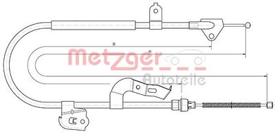 Trose, Stāvbremžu sistēma METZGER 10.4510