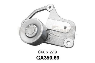 Паразитный / ведущий ролик, поликлиновой ремень SNR GA359.69