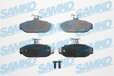 Комплект тормозных колодок, дисковый тормоз SAMKO 5SP157