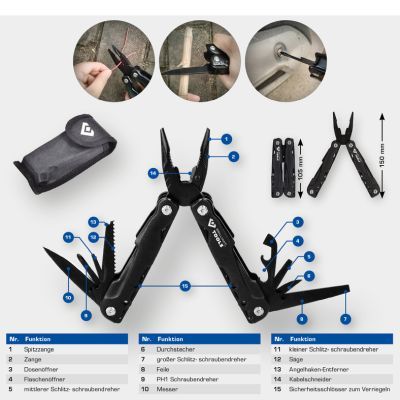 Daudzfunkcionāls nazis KS TOOLS BT100903