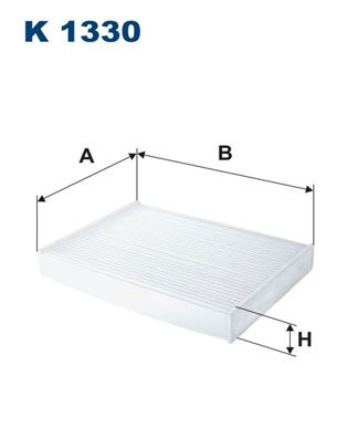 Filtrs, Salona telpas gaiss FILTRON K 1330