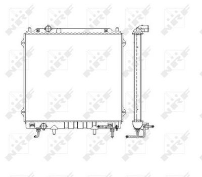 Radiators, Motora dzesēšanas sistēma NRF 53479