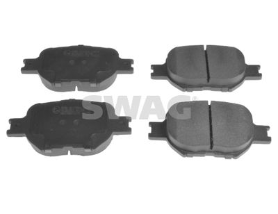 Bremžu uzliku kompl., Disku bremzes SWAG 81 91 6578