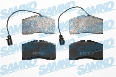 Bremžu uzliku kompl., Disku bremzes SAMKO 5SP1675