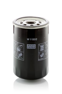 Масляный фильтр MANN-FILTER W 1150/2