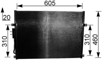 Конденсатор, кондиционер MAHLE AC 219 000S