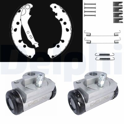 Комплект тормозных колодок DELPHI KP1126