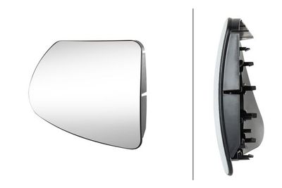 Зеркальное стекло, наружное зеркало HELLA 9MX 564 357-011