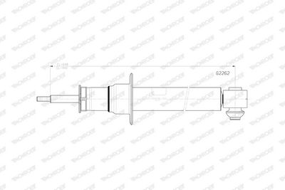 Амортизатор MONROE G2262
