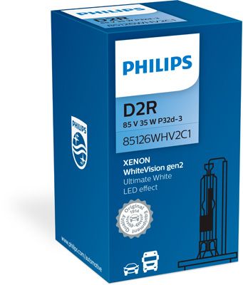 Kvēlspuldze, Tālās gaismas lukturis PHILIPS 85126WHV2C1