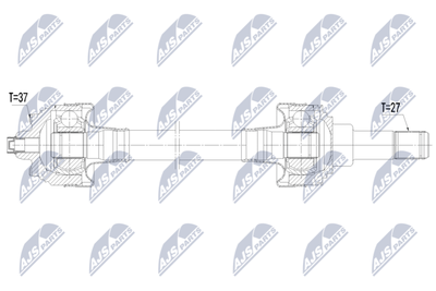 Приводной вал NTY NPW-BM-238