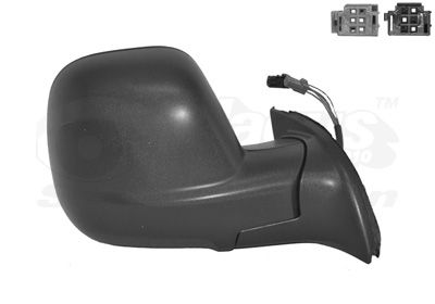 Ārējais atpakaļskata spogulis VAN WEZEL 0906808