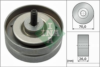 Parazīt-/Vadrullītis, Ķīļrievu siksna Schaeffler INA 532 0789 10