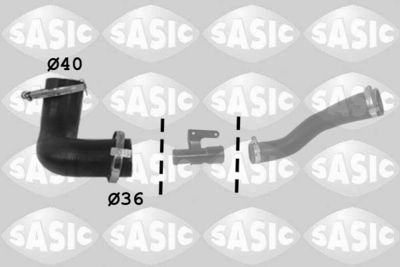 Трубка нагнетаемого воздуха SASIC 3336224