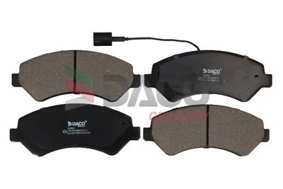 Bremžu uzliku kompl., Disku bremzes DACO 320922