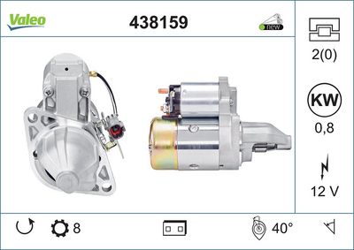 Starteris VALEO 438159