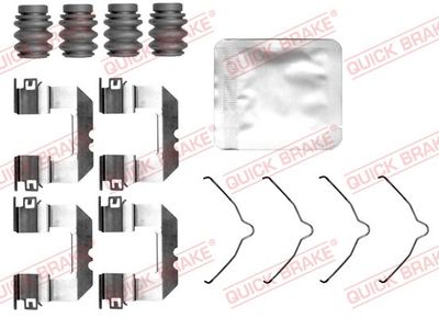 Комплектующие, колодки дискового тормоза QUICK BRAKE 109-0191