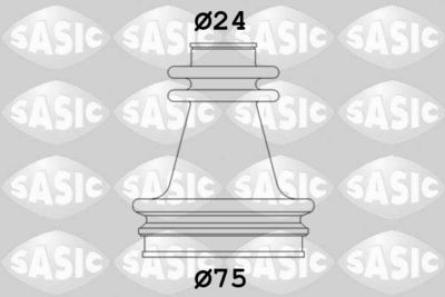 Комплект пыльника, приводной вал SASIC 4003416