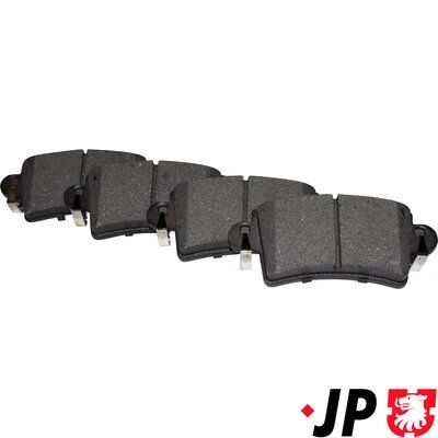 Комплект тормозных колодок, дисковый тормоз JP GROUP 1263700910