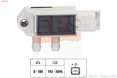 Gaisa spiediena devējs, Augstuma regulēšana EPS 1.993.423