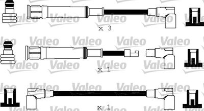 Augstsprieguma vadu komplekts VALEO 346173