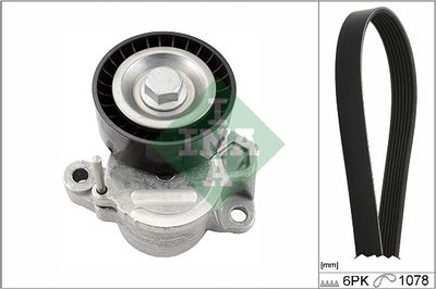 Поликлиновой ременный комплект Schaeffler INA 529 0235 10