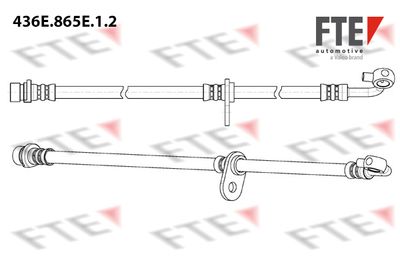 Тормозной шланг FTE 9240962