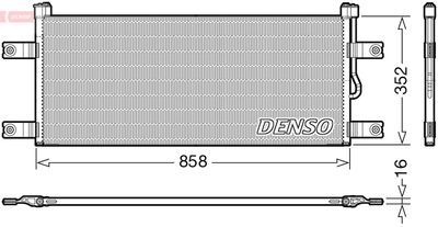 Конденсатор, кондиционер DENSO DCN99069