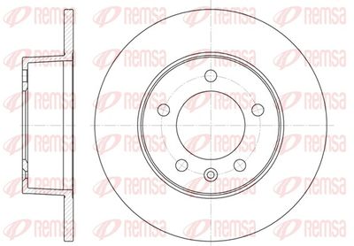 Тормозной диск REMSA 6735.00