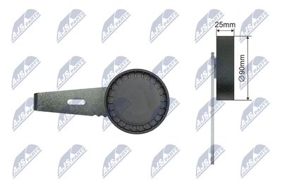 Spriegotājrullītis, Ķīļrievu siksna NTY RNK-CT-054