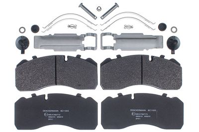 Bremžu uzliku kompl., Disku bremzes DENCKERMANN BC11003