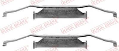 Комплектующие, колодки дискового тормоза QUICK BRAKE 109-1054
