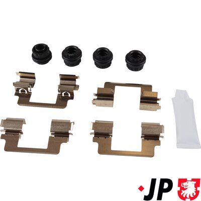 Комплектующие, колодки дискового тормоза JP GROUP 3764001310