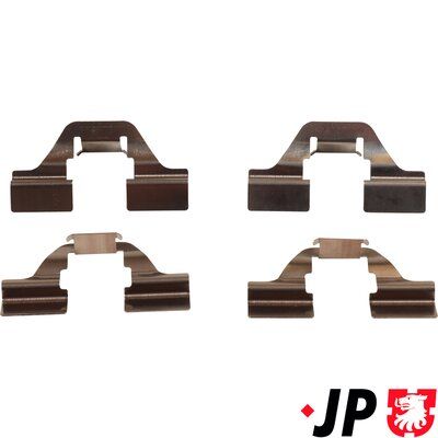 Комплектующие, колодки дискового тормоза JP GROUP 4164003310