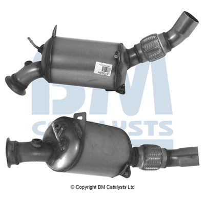 Nosēdumu-/Daļiņu filtrs, Izplūdes gāzu sistēma BM CATALYSTS BM11050H