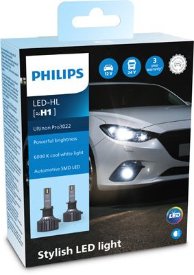Kvēlspuldze, Tālās gaismas lukturis PHILIPS 11258U3022X2