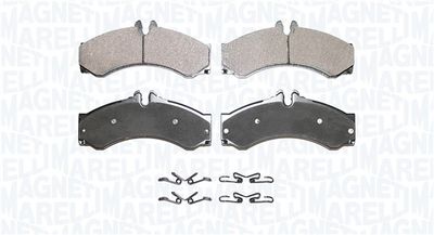 Bremžu uzliku kompl., Disku bremzes MAGNETI MARELLI 363916060903