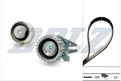 Комплект ремня ГРМ DOLZ SKD301