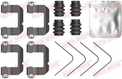 Комплектующие, колодки дискового тормоза QUICK BRAKE 109-0102