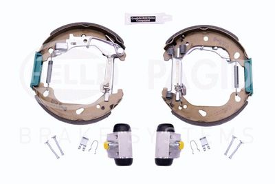 Bremžu loku komplekts HELLA PAGID 8DB 355 004-761